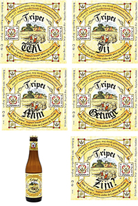 Wil jij mijn getuige zijn? - Set 5x Tripel Karmeliet etiket 33 cl