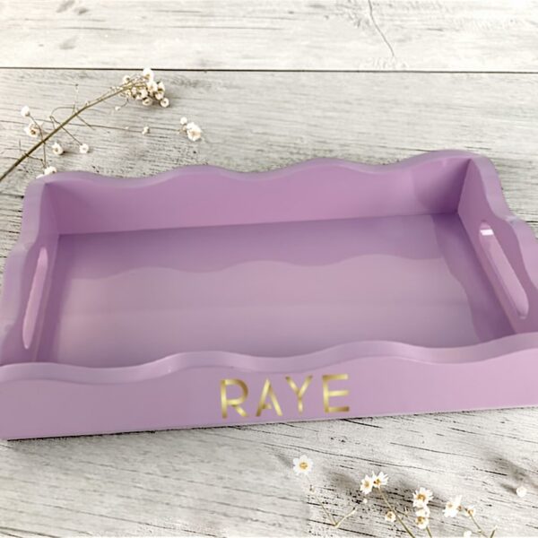 Spiegelglans goud naamsticker L 10-25 cm