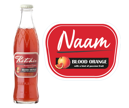 Gepersonaliseerd Ritchie Blood Orange etiket