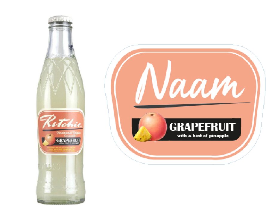 Gepersonaliseerd Ritchie Grapefruit etiket